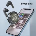 Air39 Pro Ultra podsWireless 5.3 Earbuds | A39 Air pods | Air39 Earbuds | Crystal Clear Sound, Bluetooth 5.3, Transparent Case, Heavy Bass Stereo, Noise Reduction, Sports Headset with Microphone, Waterproof, LED Display | New Model Air 39Pro  without pouc. 