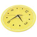 Lemon Fruit Wall Clock Lime Modern Kitchen Clocks Home Decor Living Room Clock Tropical Fruit Wall Art Clock. 