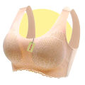 SHOPBOP Latex Bra Women Underwear Seamless Bras with Pad Vest Top Bra  Push Up Brassiere Women Tank Top with Chest Pad Sports Bra (Free Size 32-38). 