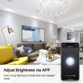 LOHAS B22  Smart Light 10W Bulb, A60 WiFi Light Bulb Bayōnet, Work with Siri, Amazon Alexa, Google Home, Day White 6000K, Remote Control by Smartphone, 50W Bulb Equivalent, (No Hub Required), 1 Pack. 