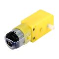 1pc Gear Motor Intelligent Car Gear Motor TT Motor Robot DC 3V-6V 1:48. 