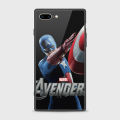 iPhone 7 Plus Cover - SkinLee HQ Square Infinity Glass Case - Captain America - SKINLEE-472-1-1001-2. 