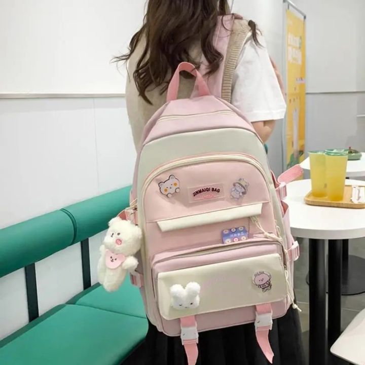 Women%20Backpack%20Ladies%20College%20&%20University%20Back%20Packs%20Girls%20School%20Bags%20Large%20Capacity%20Backpacks%20For%20Traveling,pure%20Nylon%20Casual%20Backpack%20High%20Quality%20Crossbody%20Bags%20Fashion%20Multifunction%20Bag%20laptop%20bag%20cover%20of%20place%20-%20Image%204