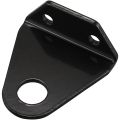 Motorcycle Side Mounted Tail Light Frame License Plate Bracket Metal. 