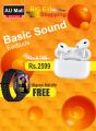 Combo Offer Orignal Airpods pro Double Wireless Bluetooth Hand Free with Power Bank Stereo Earphones White bluetooth ear phone for all cell phones use-Color Family Headphones & Headsets Wireless Earbud. 