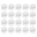 20 Pcs Double Sided Suction Cup - Sucker Pads for Glass, Plastic - 30mm Width. 