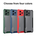 For Xiaomi Redmi 12 4G Case Transparent Acrylic Hard PC Back Cover For Mi Redmo 12 6.79 inch Full Package Scratch Resistant Hard Case Phone Back Cover. 