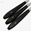5x Wood Handle Metal Spatula Oil Texture Acrylic Painting Art Tool. 