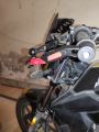 Universal Metal Brake Clutch Lever Protector Guard / Universal Motorcycle Handguard Brake Clutch Lever Protector - Red. 