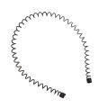 Black Color Hair Band For Man For Daily Use Fashionable Black Metal Waved Style Alice Sports Hairband Headband Headwear Accessory Spring Wavy Hoop For Men Women. 