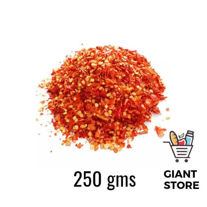 Red Chili Crushed (Dhara Lal Mirch) - 250 Gram