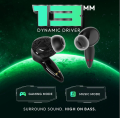 Number Super Buds Pro GT9 ENC Gaming TWS Bluetooth Headset  (Commando Black, True Wireless). 