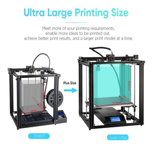 Ender 5 Plus 3D Printer with Auto Bed Leveling Sensor Kit