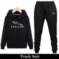 The Vintage Clothing black JAGUAR printed tracksuit Hoodies For Men / Hoodies For Girls and trouser. 