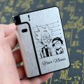 Customisable Focus Automatic Lighter | Automatic Cigarettes Holder | 10 Pcs Cigarette Case | Portable Automatic Cigarette Holder Without Lighter | Metal Cigarette Boxes | Cigarette Lighter For Men | Multifunction Cigarette Holder. 
