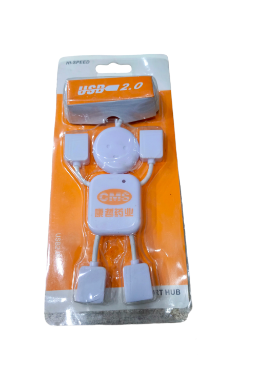 USB 2.0 HUB 4 Ports High Speed USB Splitter Fast Data Transfer USB Hub
