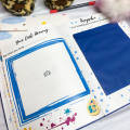 Baby Boy Memory Book - Blue Dreams - Baby Boy Record Books - Memory Book for Boy - My First Picture Book (blue). 
