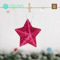 Shiny Star Ornaments Sparkling Christmas Star Decorations Festive Reusable Ornaments for Xmas Tree Glittery Party Supplies Gifts. 