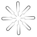 Sim Card Ejector Pin - Metallic Sim Ejector - Pack Of 5 -Universal Sim tray Remover Tool for android mobile - Reset Sim Card Tool Pin Adapter - Removeable Micro Memory SD Card pin tool for smart phone. 