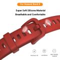Silicone Watchbands For Huawei Band 9 8 Strap With TPU Case Replacement Strap For Huawei Band8 9 Correa Bracelet Belt Bumper nfc. 
