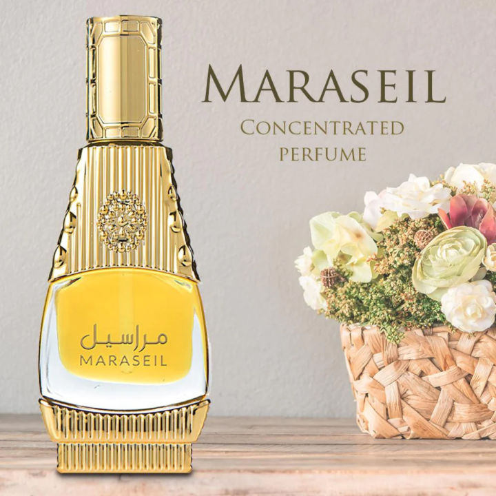 Rasasi Maraseil Concentrated Perfume Oil, Attar For Men, 15ml