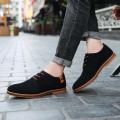 2019 new four seasons men's casual shoes matte men's trend shoes. 