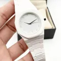 Aura Watch Arabic Original for Men - Luxury Black Watch with Marble Dial - Premium Quality Adjustable Strap Watches - Aura Watch for Boys Kids - The Art of Persuasion Style Fashion Watch - New Aura Watch White and Green - Elegant Men’s Aura Watch with Box. 