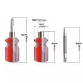 Good Quality Mini Pocket Two In One Screw Driver DIY Repair Tools gutka 2ways stict same as shown picture. 
