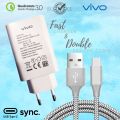 Fast Charger 22.5 Watt - Charger with Quick Charge 3.0 with Type C Cable  - Compatible with All Smartphones. 