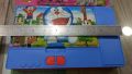Large 6 Button Pencil Box Length 10 inch Width 6 inch School Box Character Double Sided Plastic Pencil Box Pack of 01 Pcs. 
