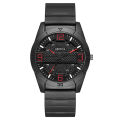 Popular StyleFashion Numbers Black Men's Watch Silicone Strap Men's Watch Wholesale-fashion waterproof business luxury wrist watches stylish gift. 