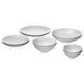 Ikea Dinner Set White Color Set of 10 Pcs. 