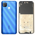 Tecno Pop 4 Lite Middle Frame Housing with Power Volume Buttons & Camera Lens Complete Body Casing Replacement Pop 4 Lite - Blue. 