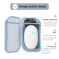 Portable Sealed Round Shampoo Bar Soap Holder Box Case Container Home Travel Nicle. 