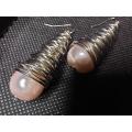 Charming Charlie Sterling Silver Earrings,  Clip-On Earrings, Stone Earrings, Formal and Casual Earrings, Fancy and Elegent Amazon Jewellery. 