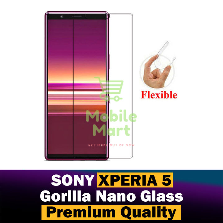 Sony Xperia 5 Unbreakable Gorilla Flexible Nano Glass Premium High Quality Screen Protector For Sony Xperia 5