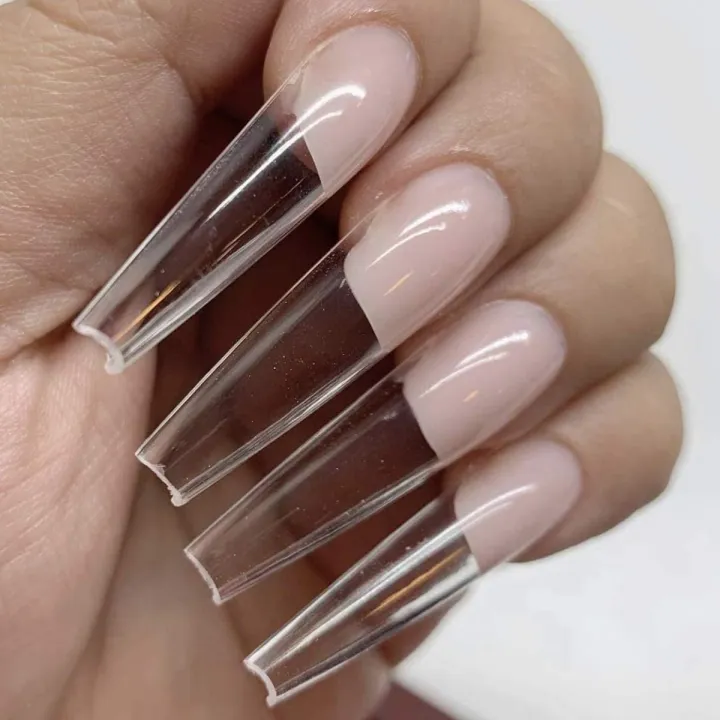 100%20pcs%20Transparent/White%20Ballerina%20Fake%20Nails%20Coffin/Square/Almond%20Artificial%20Nails%20Medium%20Size%20Acrylic%20Nails%20for%20Nail%20Art%20Decal%20Full%20Cover%20Nail%20Tips%2010%20Size%20Transparent%20Fake%20Nails%20-%20Image%209