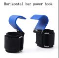 Weight Lifting Hook Grips With Wrist Wraps Hand-Bar Wrist Strap Gym Fitness Hook Weight Strap Pull-Ups Power Lifting Gloves. 