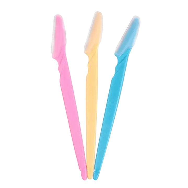 3PCS%20Portable%20Eyebrow%20Razor%20Trimmer%20Eyebrow%20Razor%20Women%20Makeup%20Facial%20Tool%20Eyebrow%20Lip%20Razor%20Trimmer%20Blade%20Shaver%20Beauty%20Tool%20Eyebrow%20Razor%20Peach%20Fuzz%20Remover%20Orignal%20tinkle%20Razor%20pack%20of%203%20facial%20hair%20Remover%20Eyebrow%20trimmer%20Stainless%20Steel%20-%20Image%202