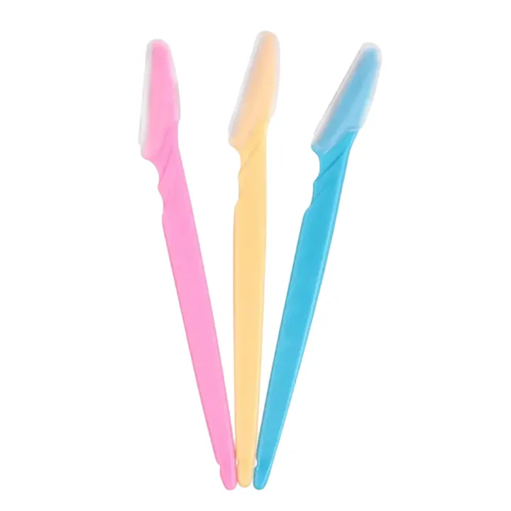 3PCS%20Portable%20Eyebrow%20Razor%20Trimmer%20Eyebrow%20Razor%20Women%20Makeup%20Facial%20Tool%20Eyebrow%20Lip%20Razor%20Trimmer%20Blade%20Shaver%20Beauty%20Tool%20Eyebrow%20Razor%20Peach%20Fuzz%20Remover%20Orignal%20tinkle%20Razor%20pack%20of%203%20facial%20hair%20Remover%20Eyebrow%20trimmer%20Stainless%20Steel%20-%20Image%202
