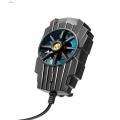 Quasar Phone Cooler Simple Installation Gaming Portable Phone Cooling Fan Cool Heat Sink. 