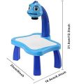 Frozen 3 In 1 Kids Painting Drawing Activity Kit Projector Table - 24 Pattern. 