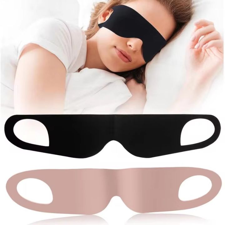 Sleep Eye Mask 3D Mask Elastic Hanging Ear Breathable Aviation Eye Mask for Men Women Improve Sleep Tools