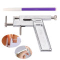 Professional Steel Ear Nose Navel Body Piercing Gun 98pcs Studs Tool Kit Set STARLITE. 
