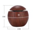 Air Humidifier Wood Grain Aroma Fragrance Diffuser Essential Oil Humidifier For Car Humidifiers Purifiers Smart Aromatherapy Machine Portable Air Humidifier For Room Fragrance USB Desktop Mist Maker Sprayer Humidifier For Home Office.. 