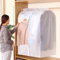 1PCS Clothing Rack Dust Cover Clothes Hanging Bag Enclosed B. 