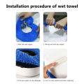 Floor Sweeping Robot Dry Towel Mop for Cleaning Home Mop Cleaning Pad. 
