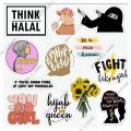 Hijab Sticker set,quality sticker 12. 