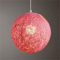 Handmade Fanoos Ceiling LED Lamp Light Hanging To Wall Cotton Ball Decoration Indoor , Living Room Bedroom, Dining room, Teras. 