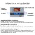 HW-735 W3001 Temperature Controller Digital Thermostat Controller Switch LED AC 220V 10A. 
